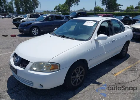 2006 Nissan Sentra 1.8S z USA, uszkodzony, nr VIN 3N1CB51D26L489909